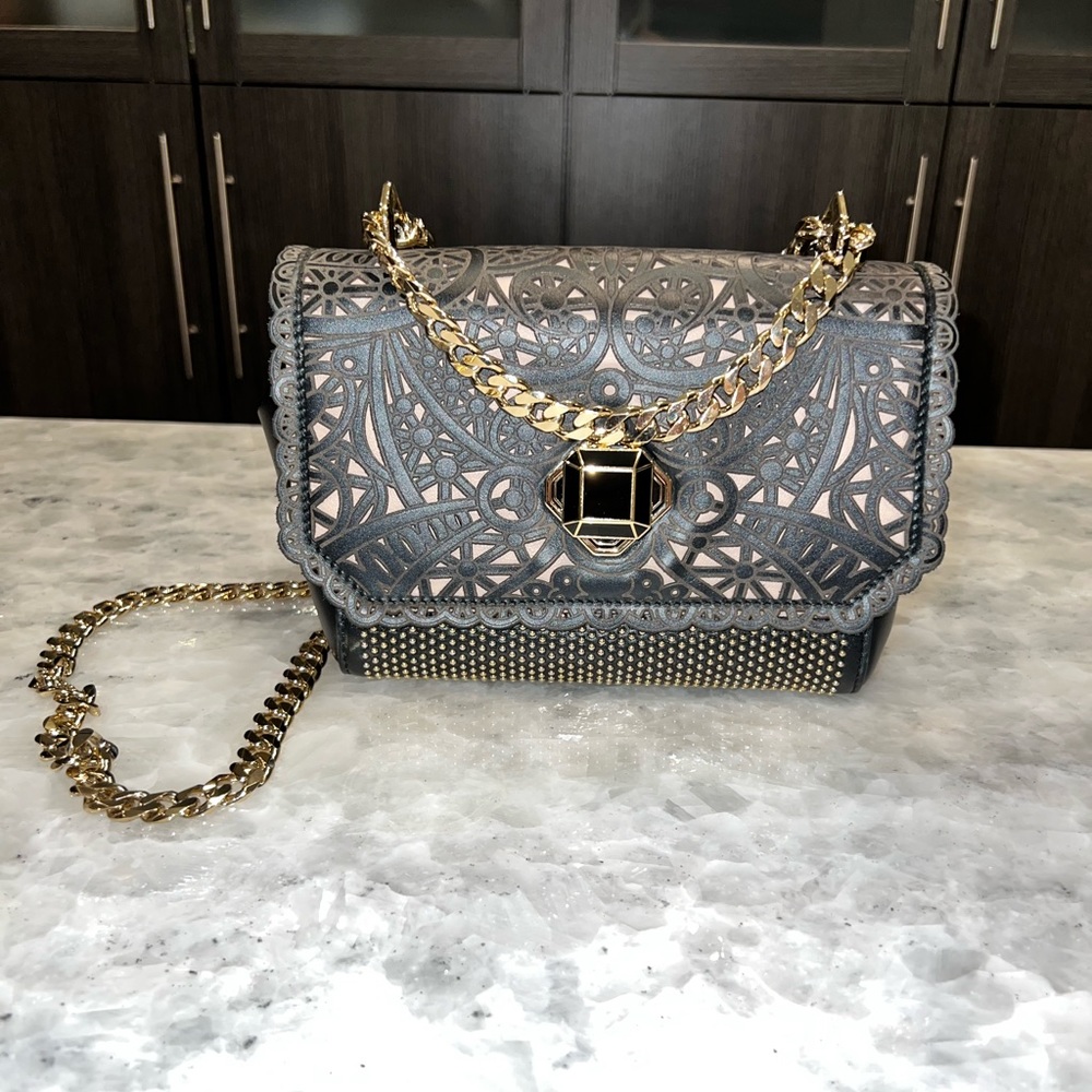 Elle Saab Black & Nude Bag